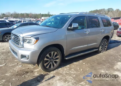 2018 Toyota Sequoia Limited from USA, damaged, VIN 5TDKY5G12JS072040